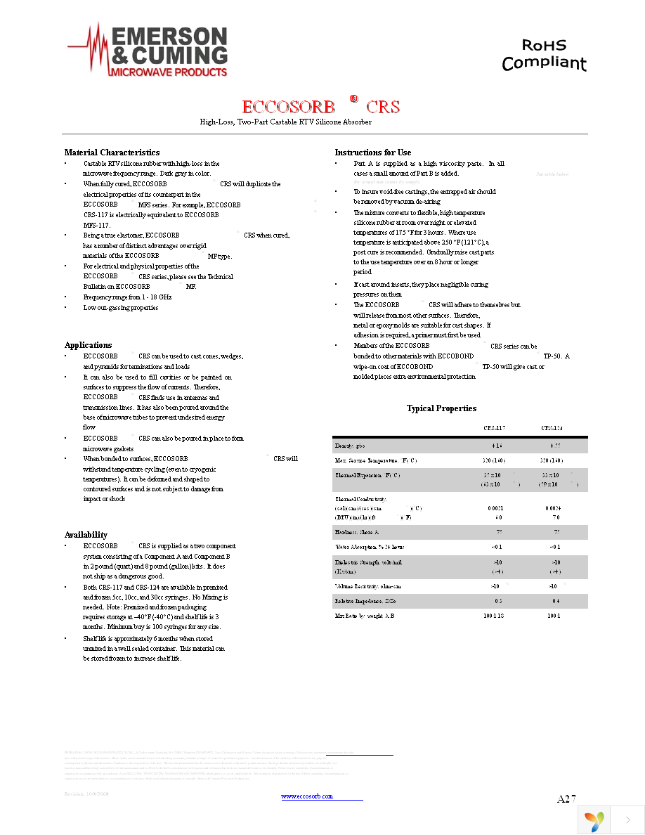 CRS-124 KIT Page 1